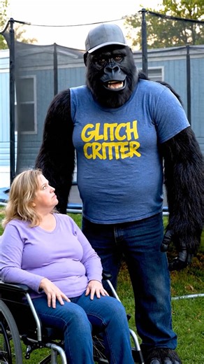 64K views · 1.6K reactions | Gorilla Trailer VLOGS! Trampoline Humor! #funny #reels #jokes #trampoline | Glitch Critters | Facebook