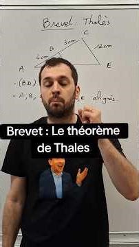 100% de réussite au #brevet avec ton #prof de #maths de #college . Aujourd'hui, #thales