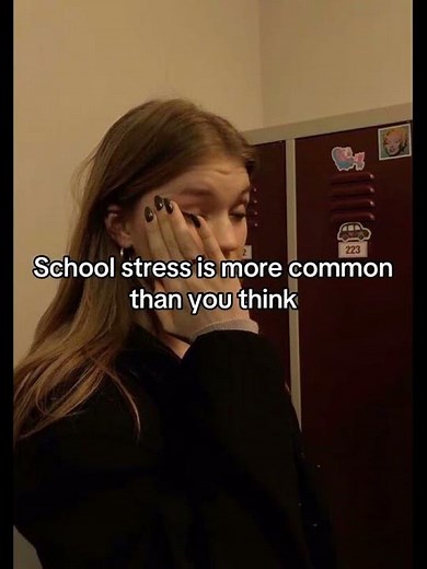 How to cope with school stress