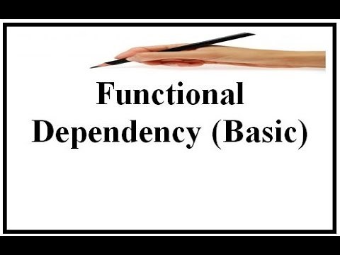 Functional Dependency (Basic)