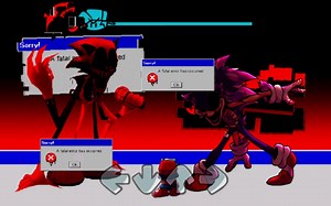 [FNF]Fatality Invasion/致命入侵 神曲 VS Fatal error和Xenophanes