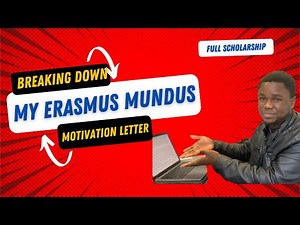 My Erasmus MOTIVATION ESSAY Breakdown