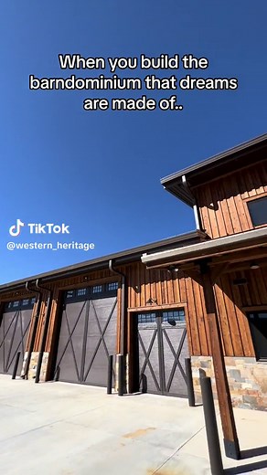 Sometimes dreams do come true. And talk about a dream project! This beautiful custom barndo is the perfect mix of living meets function. With 4 huge garage bays, an open floor plan, 5 bedrooms and 6 baths, this is a dream barndominium. And dod we mention killer views?💥 #barndo #barndominium #barndominiumliving #barndoenvy