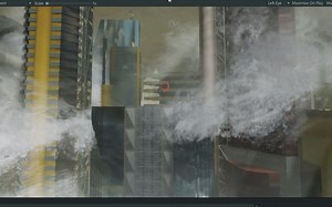 基于AI生成图像搭建的风格化城市VR探索