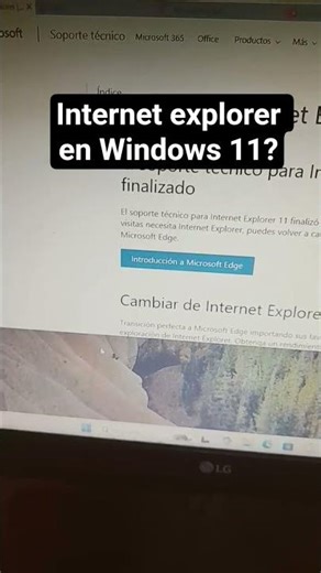 internet explorer en Windows 11?