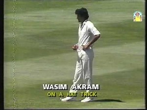 RARE. Extended highlights of Akram's brilliant 11 wicket performance vs Aust 1st Test MCG January 90