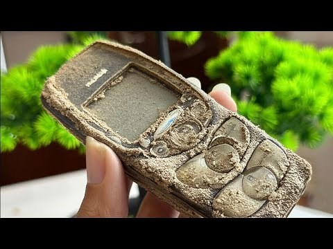 🔥 **"Nokia 2300 Burned 20 Years Ago – Can It Still Be Restored?"** #Nokia2300 #PhoneRestoration