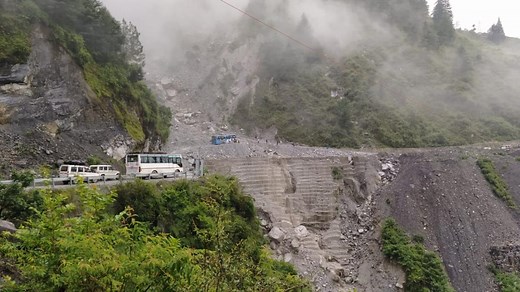 Watch: Video captures landslide in Uttarakhand's Chamoli as rocks, boulders fall from hill