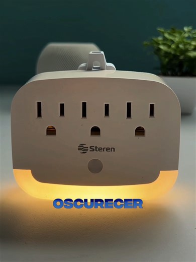 ¡Multiplica tus contactos y añade iluminación funcional a tu espacio! 💡🔌 🔌 3 contactos aterrizados: Conecta clavijas estándar de forma segura y ordenada. 💡 Luz LED nocturna neutra: Ilumina suavemente el área sin deslumbrar. 🌙 3 modos de uso: Apagado, encendido fijo o automático con sensor de luz. 🏠 Ideal para interiores: Perfecto para recámaras, pasillos u oficinas. 👉 Haz tu espacio más práctico y funcional hoy mismo. #Steren #Multicontacto #LuzLED #HogarFuncional #Conectividad