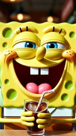 Cola tried by SpongeBob#foryou #cocacola #funny #1million #shortvideo #1000subscriber #cute#cartoon