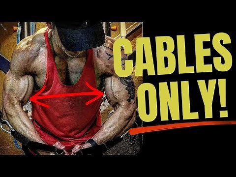 BEST Cable Machine Workout For Arms (Gym Cable Arm Exercises!)