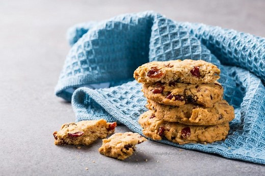 Low Calorie Cranberry Oatmeal Cookies - Lose Weight By Eating