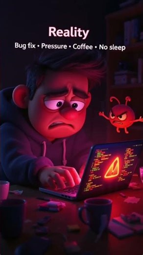 “Har Coder Ka Sach – Expectations vs Reality 🤖” #shorts #funny #memes