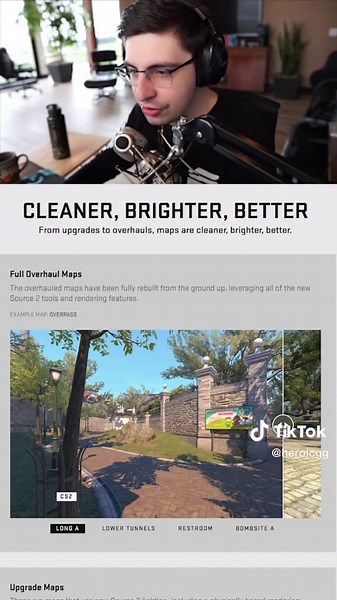 Shroud Reacts to Counter-Strike 2 Graphics