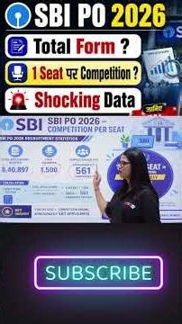 SBI PO 2026 | SBI PO Total Registration 2026 | SBI PO Competition Level | SBI PO Apply Online 2026