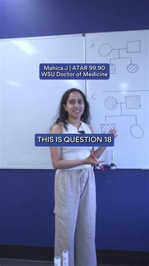 ACE Specialist Tuition on Instagram: "Can you answer Q18 from the 2021 HSC Biology Exam? Watch as star tutor Mahica (2021 HSC 99.90 ATAR) explains the key concept of Sex-Linked Inheritance 🧬⁠ ⁠ Book now for a 2 week obligation free trial 📚 Link in our bio. New HSC Classes starting on Saturday the 11th of October. New Year 11 Preliminary Classes starting on Saturday 18th of October⁠ ⁠ #HSC2026 #ACEHSC #ACEBiology #HSCBiology #Biology #ACEEliteTutors #HSCStudyTips #HSCtutoring #ACE