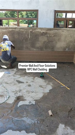 Premier Wall And Floor Solutions on Instagram: "Installing WPC Wall Cladding Solid Panel with precision, skill, and attention to detail. Our team delivers clean cuts, straight alignment, and a polished finish that shows our experience in professional wall cladding installation. This product offers strength, durability, and a modern look, making it ideal for both interior and exterior walls #wpcwallcladding #wpccladdingInstallation #WPCWallCladdingKenya #WPCWallCladdingDesign #WPCWallCladdingExpe