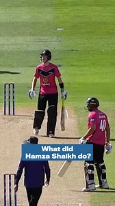 Unbeleivable Hamza Shaikh 😳 🐻 #YouBears | Warwickshire County Cricket Club