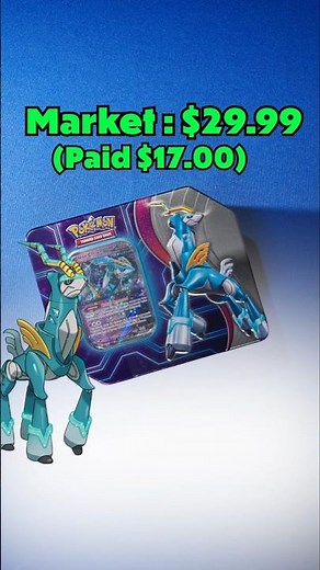 Opening The Iron Crown Paradox Destinies Tin! #pokemon #packopening #pokemontcg #pokemonunboxing
