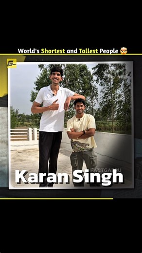 World's smallest and tallest People 🤯 | FactGabru ##shorts