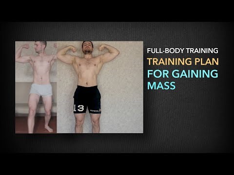 Full-body Training Plan For Gain Muscle Mass