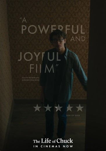 "A powerful and joyful film" – Edith Bowman, Soundtracking. The Life of Chuck is in cinemas TODAY. | STUDIOCANAL