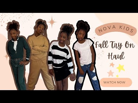 Fall Nova Kids Try On Haul | FASHION NOVA