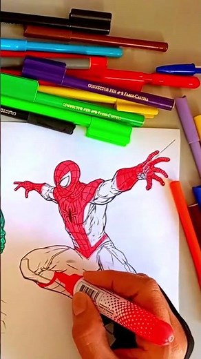 Spider Man Coloring Page: Unlock the Power of Colors!