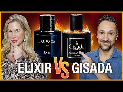EPIC FRAGRANCE BATTLE! GISADA AMBASSADOR INTENSE VS DIOR SAUVAGE ELIXIR!