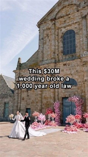 First Wedding Here in 1,000 Years