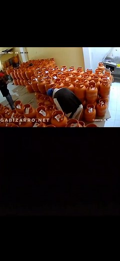 Organizing Gas Cylinders Safely in a Storage Area