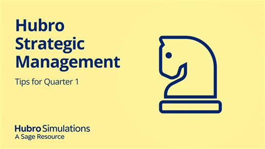 Q1 tips | Hubro Strategic Management simulation