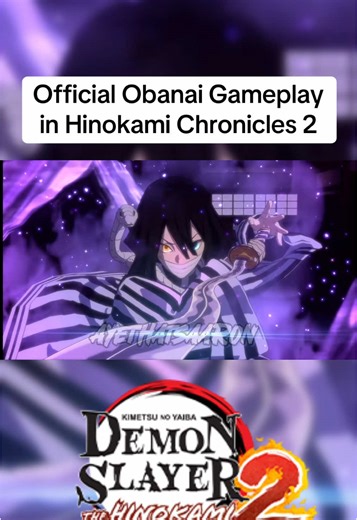 Obanai Iguro Gameplay in Demon Slayer Chronicles 2