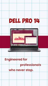 Work smarter. Achieve more with Dell Pro 14 ! Built for professionals who demand speed, power & portability. #M#MaxInternational #dellpro14 | Max International