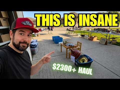 Best Garage Sale Finds of The Year