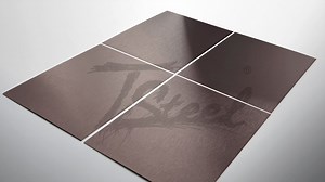 TSteel® Bronzo on stainless steel finishing TSteel sheets are colored through a PVD derivate process. The physical vapor deposition on the sheet’s surface forms different kind of coatings and allows the color to be bright, even and extremely resistant. www.steelcolor.it info@steelcolor.it #steelcolorspa #stainlesssteel #tsteel | Steel Color Spa | Facebook