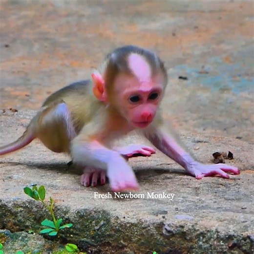 1.1K views · 28 reactions | Little cute baby monkey cry, poor baby monkey, FNM107025 | Fresh Newborn Monkey | Facebook