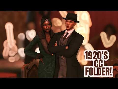 Sims 4 CC Folder 1920s - 1930s | Best Vintage Custom Content 2026