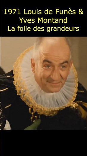 Louis de Funès & Yves Montand Scène Culte de La Folie des Grandeurs Extrait Rare du Cinéma Français