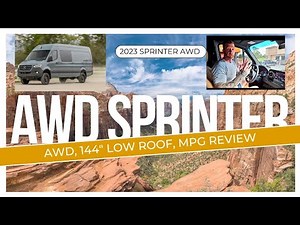 2023 Sprinter AWD, 144", Low Roof, MPG REVIEW and new van shake out. 20+mpg over 1,000 miles.