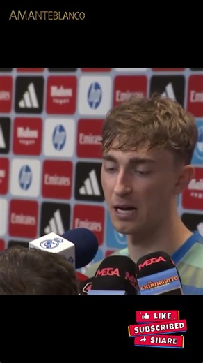 HUIJSEN HABLO DE LA ROJA A FEDE #realmadrid#shorts