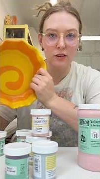 Macie jakieś porady jak używać tych farbek? #ceramicpottery #ceramic #diy #pottery