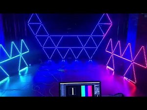 Madmapper software - artnet controller- SPI rigid video led pixel bar WS2811 UCS1903 DMX512 RGB