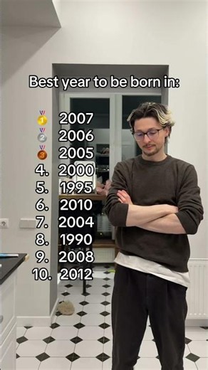 WHAT IS YOUR BORN YEAR?😎
