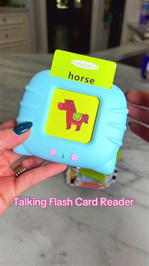 Talking Flash Card Reader for Fun Learning