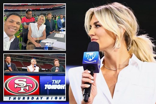 Charissa Thompson thrilled for ‘unprecedented’ NFL opportunity with Amazon