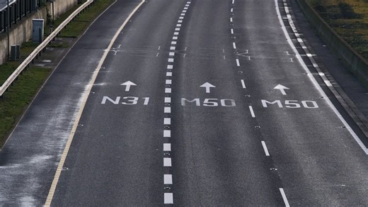 Traffic chaos after two crashes on busy Irish motorways amid M50 delay alert