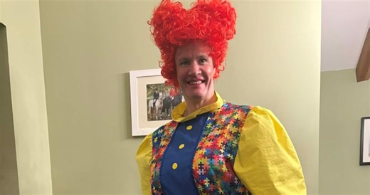 Theatre performer to run four major races for MNDA – starting in pantomime dame costume - Richmondshire Today