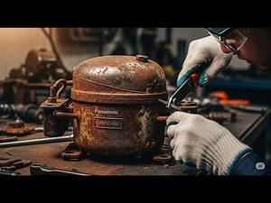 Restoring a Rusty Panasonic Compressor: A Step-by-Step Guide