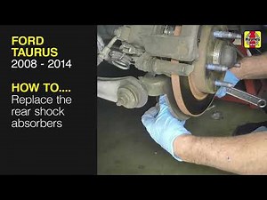 Ford Taurus (1996 - 2007) - Replace the rear shock absorbers